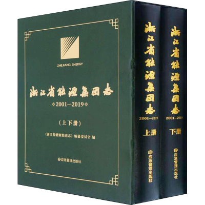 醉染图书浙江省能源集团志 2001-2019(全2册)9787502072483