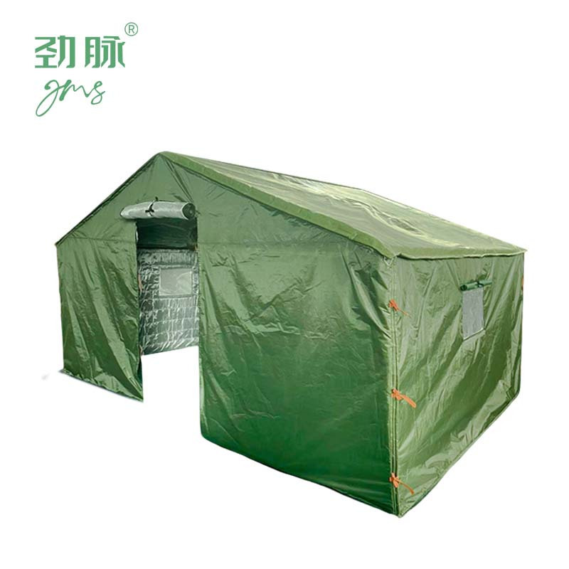 劲脉 户外救灾帐篷 无地梁-4*5 顶