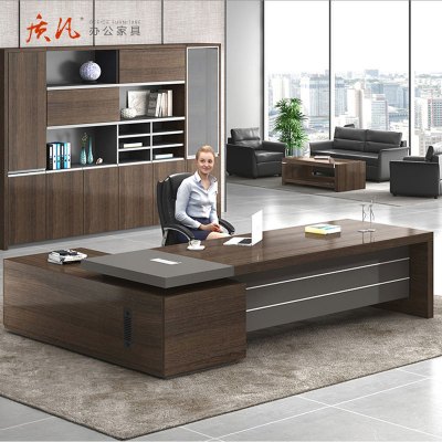 质凡经理办公桌主管桌2000*1600*750