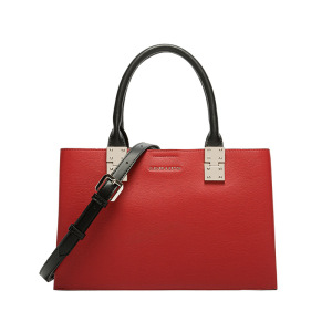 Ceba2023新款时尚百搭拼接撞色质感单肩斜挎手提包