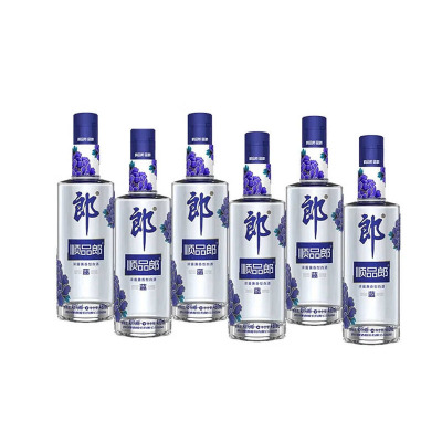 郎酒 顺品郎蓝顺 45度480ml 6瓶装 浓酱兼香型白酒