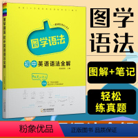 图学语法初中英语语法全解 初中通用 [正版]2023新版图学初中英语语法全解语法大全中学工具书初一初二初三中考词汇单词知