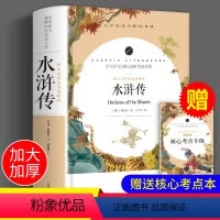 水浒传 [正版]赠考点水浒传原著青少年版中小学生版120回完整版无删减文言文白话文版五六七八九年级课外阅读书籍名师精评批