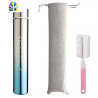 保温杯男便携细长款女个性创意潮流水杯子简约清新森系网红高颜值 FENGHOU 260本色