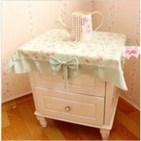 家柏饰(CORATED)韩版创意蕾丝布艺 床头柜罩 防尘罩 多用巾 盖巾 小桌布