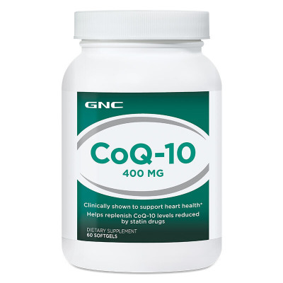 GNC健安喜400mg*60粒高含量美国原装辅酶q10软胶囊