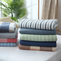 美帮汇水洗棉夏被单人双人夏凉被全棉夏季薄被子全棉空调被成人午休学生