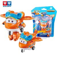 奥迪双钻超级飞侠9玩具迷你变形机器人飞机佩佩750030