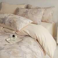 秋冬加厚全棉磨毛四件套被套纯棉柔软床单床上用品套件三件套