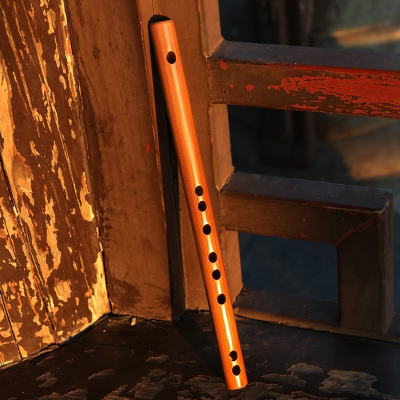 迷你短笛无膜孔学生入门竹笛小笛子随身初学者儿童成人乐器女短笛G调33cm（无膜孔）