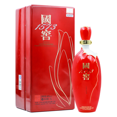 国窖1573红袖添香 2012年60度 1L 浓香型白酒礼盒装 商务宴请 摆柜 盒内有霉点介意勿拍