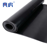 典虎 绝缘胶垫 黑色8mm*1m*10m 卷