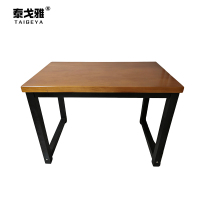 泰戈雅 钢木桌 1.6x0.8x0.75米 张
