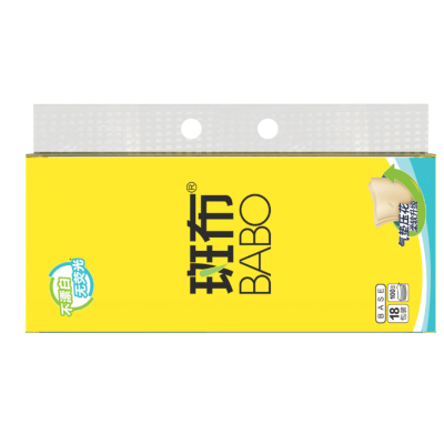 斑布BASE系列纸面巾18包 抽纸(YHR100E18)/提