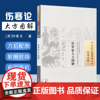 伤寒论大方图解 何贵孚原文无删减古籍整理丛书 伤寒论类方李可批注伤寒六经辨证治法 中医基础入门书籍临床经验 零基础学伤寒
