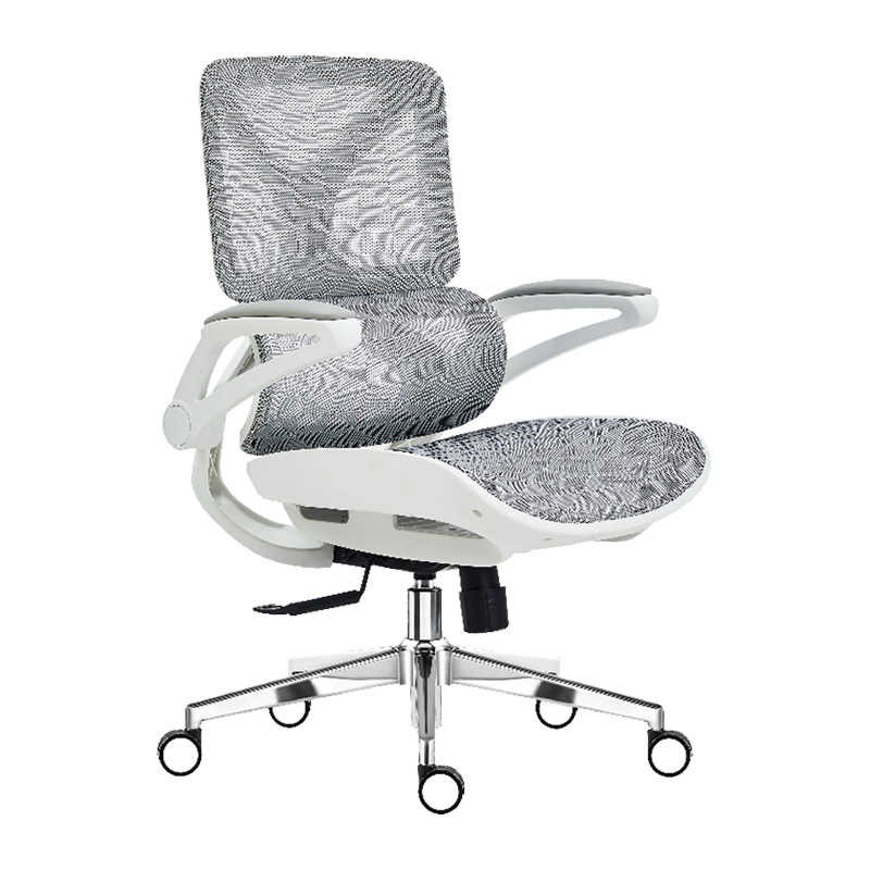 臻远 ZY-8944 办公椅人体工学椅转椅 白框 单位:把