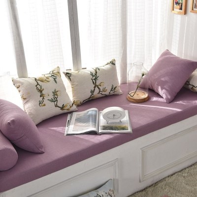 家柏饰(CORATED)高密度海绵飘窗垫窗台垫定做沙发垫北欧阳台垫榻榻米可机卡座 12号色 18cm飘窗垫