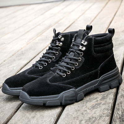 电工绝缘高帮劳保鞋男防砸防刺穿安全鞋耐磨轻便橡胶耐磨工作鞋