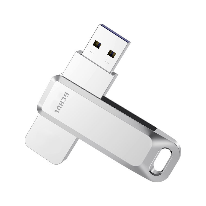 杰储(GCHUL) UP1100 四季系列 128G USB3.1 高速U盘/优盘 (计价单位:个) 银色
