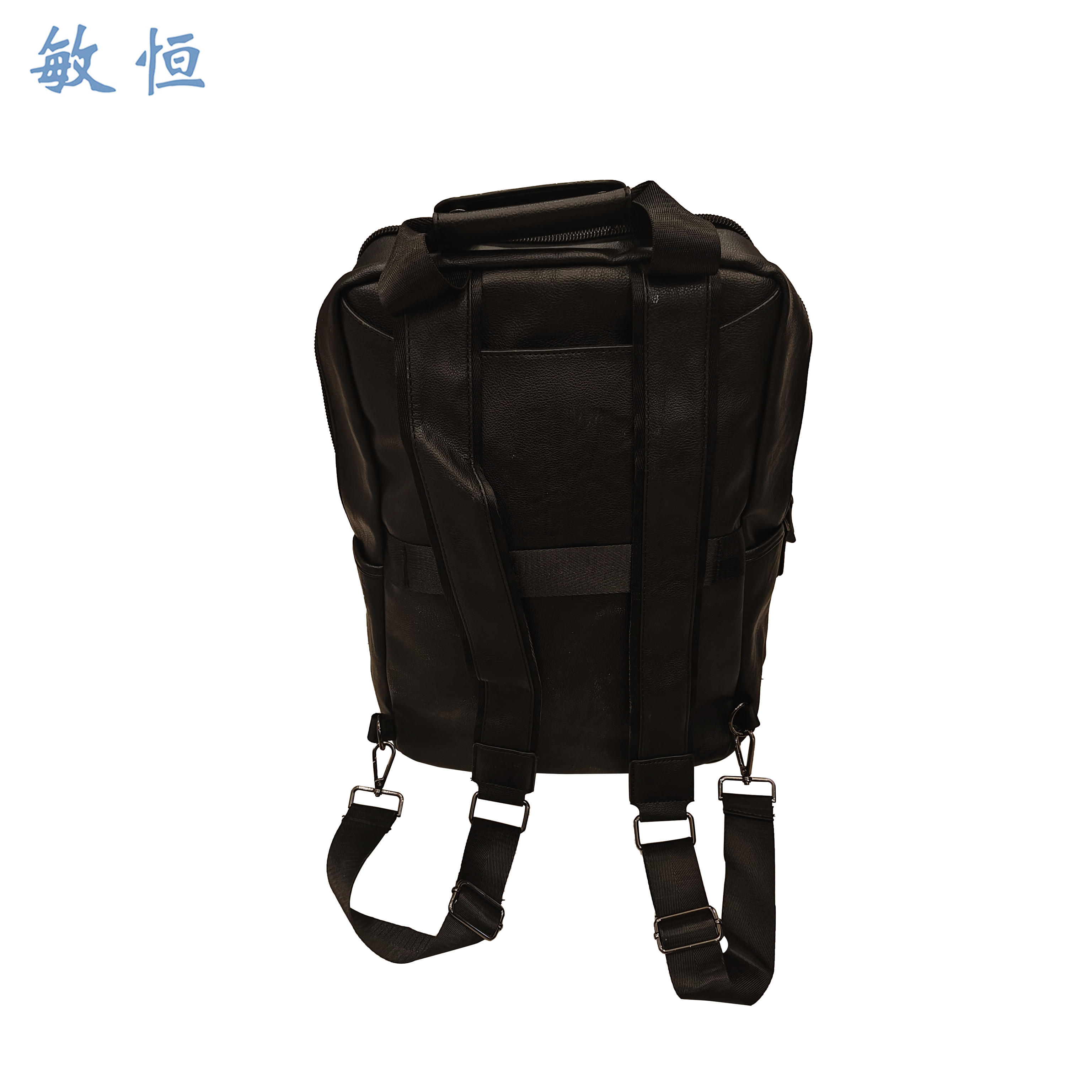 敏恒简约黑牛津布超薄收纳包6丝厚耐用大容量单件装