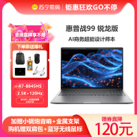 惠普(HP)战99 24款16英寸高性能移动工作站笔记本AI电脑设计师本(R7-8845HS 16G内存 1TB固态 高色域 120Hz 2.5K屏)