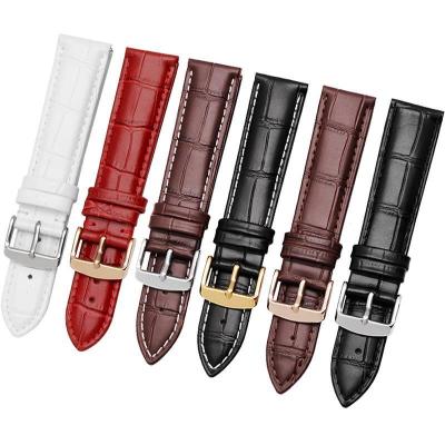 铭侣表带正品-真皮表带男女款针扣手表带牛皮新款时尚配件表链通用