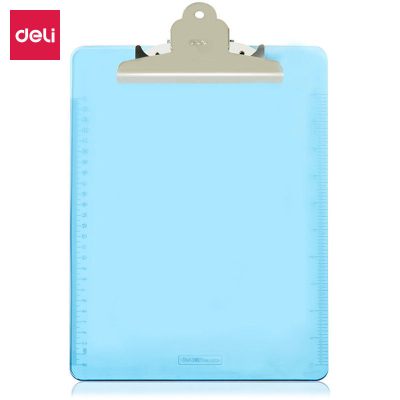 得力(deli) 9252 A4板夹书写垫板 文件夹板 板夹 写字板夹 浅蓝色
