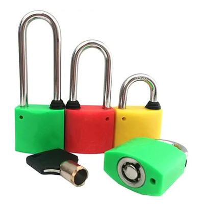 中电鼎润 ZD-20L 20mm*20mm 单通开塑钢挂锁 (计价单位:个)绿色