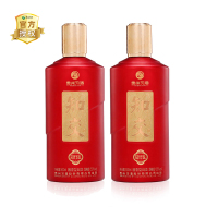 贵州习酒 知交酒 知行礼酱香型白酒53度500ml*2 组合装