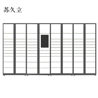 苏久立智能快递柜小区快递自提柜派件柜室外寄存柜信报箱储物柜一主三副83格