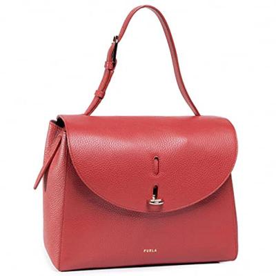 芙拉FURLA奢侈品新款NetTopHandle复古时尚简约百搭甜美休闲单肩手提包女B08HDPJCC9默认