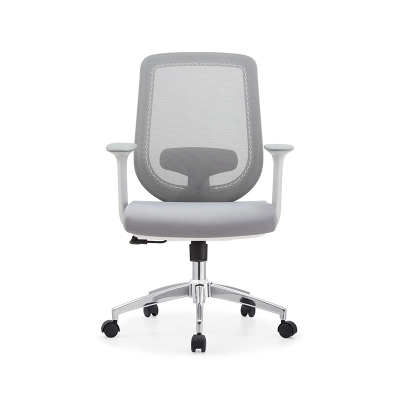 苏宁 质凡 升降旋转椅办公室舒适网布可调节座椅带头枕/B2505