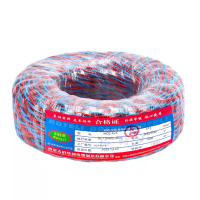 伯特利电线无卤低烟阻燃 WDZ-RVS 2*1平方双绞线100米/盘