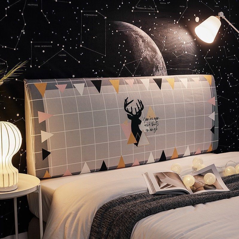 床头套罩 床头罩全包软包床靠背罩北欧风格简约现代可拆洗 听说 高度