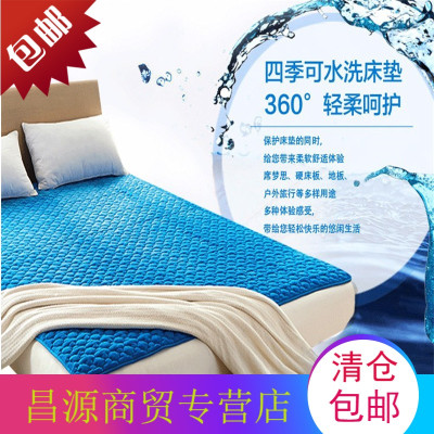 超柔水晶绒床褥加厚夹棉保暖床护垫加棉床垫0.9单人1.5双人1.8