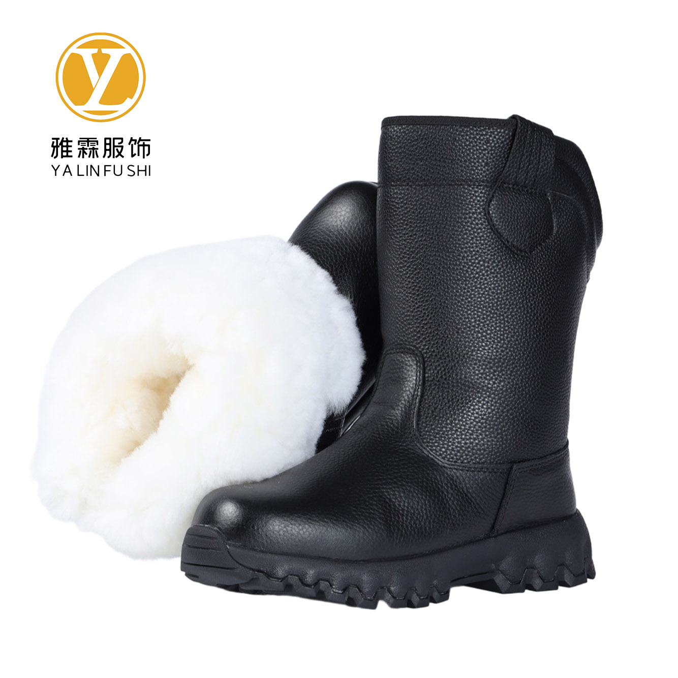 雅霖服 加厚防水真皮靴YLF-XZ67 双