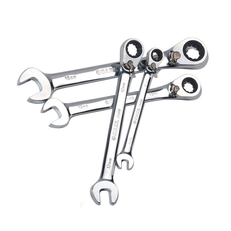 卡尔 开口梅花两用双向棘轮扳手