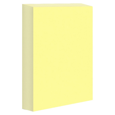 优彩嘉 彩色复印纸 打印纸 A4 80g 100张 浅黄 FYZ05 包