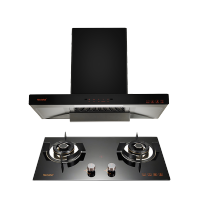 Haotaitai好太太烟灶套装XE01+X401液化气 22m³大风量挥手智控+智清洗4.8kW大火力可拆洗保洁炉头