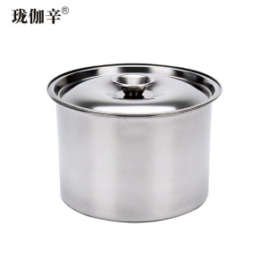 珑伽辛 特厚不锈钢无磁味盅 18cm/个