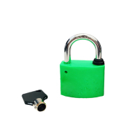 中电鼎润 ZD-60L 60mm*20mm 单通开塑钢挂锁 (计价单位:个)绿色