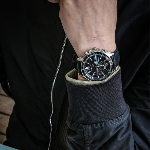 卡西欧旗舰店手表男 正品Edifice限量商务休闲黑暗之心蓝宝石镜面皮/钢带日韩石英表 男 男士表EFS-S510