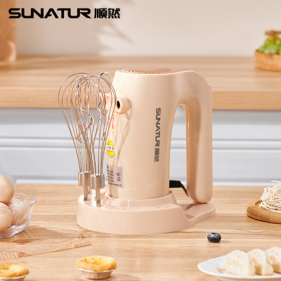 顺然(SUNATUR)打蛋器电动手持多功能蛋清奶油奶泡打发机 四棒款-烘焙入门基础款SRZ-1830B