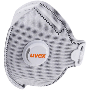 优唯斯UVEX3220防尘口罩活性炭带呼吸阀防飞沫PM2.5防护