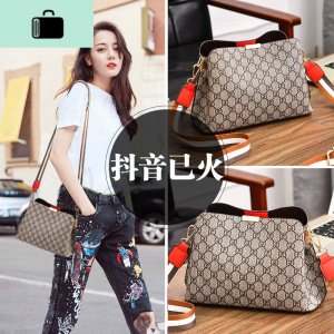 包包女包2020春夏新款潮时尚单肩包宽肩带韩版女士斜挎包小包包NEW LAKE女士单肩包