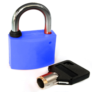 中电鼎润 ZD-30F 30mm*20mm 单通开塑钢挂锁 (计价单位:个)蓝色