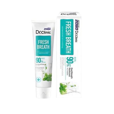 爱敬牙膏韩国爱敬2080牙博士清洁牙膏清除牙垢护齿清新口气抗敏感进口 牙博士清新口气牙膏 125g*1