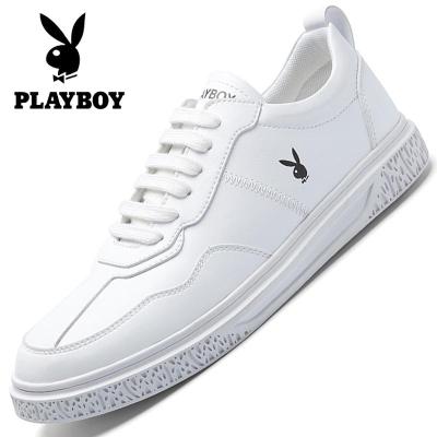 精选特卖厂家直营-花花公子男鞋春季潮鞋复古白色运动休闲小白板鞋男潮流百搭