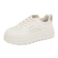 秋季小白鞋新款韩版ins女学生厚底增高运动板鞋休闲鞋