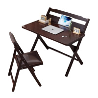 珂攸洋折叠学习桌椅80*40*77cm套